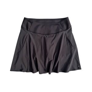Puma Women's Medium Black A-Line Skort  Pockets •  Built In Shorts • Pristine Cd